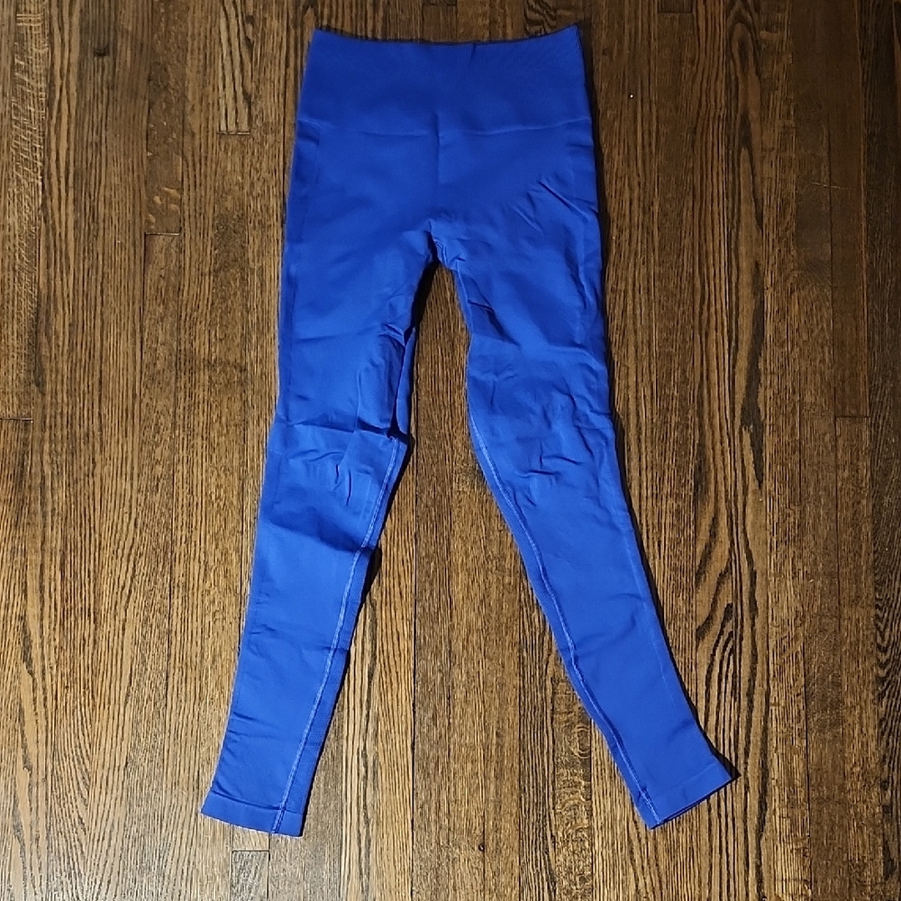 Lululemon Athletica Blue Leggings Stretchy Athletic Wear